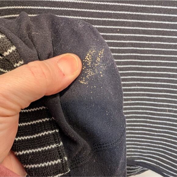 Lululemon Fleet Street Pullover Black and White Stripe Size Small - Picture 3 of 9